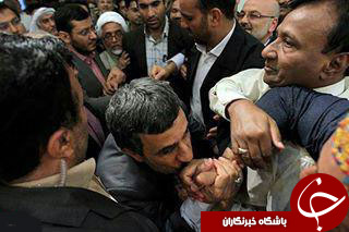 تمام بوسه های احمدی نژاد+تصاویر