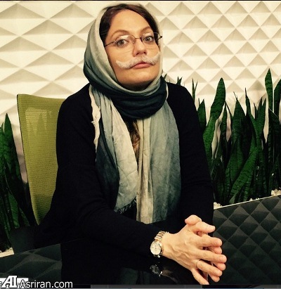 مهناز افشار سیبیل گذاشت(عکس)