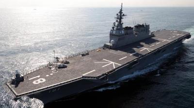 ناوچه JDS Hyuga: این ناوچه متعلق به نیروی دریایی ژاپن است و به خوبی در نبردهای رو در رو می‌تواند از خود دفاع کند.