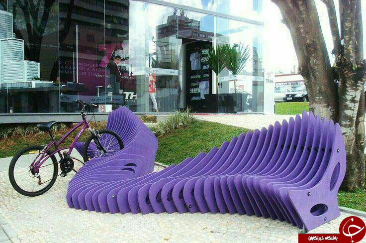 المانهای خلاقانه برای قفل دوچرخه درسطح شهر+عکس