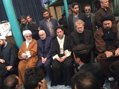 علی لاریجانی در جماران/عکس