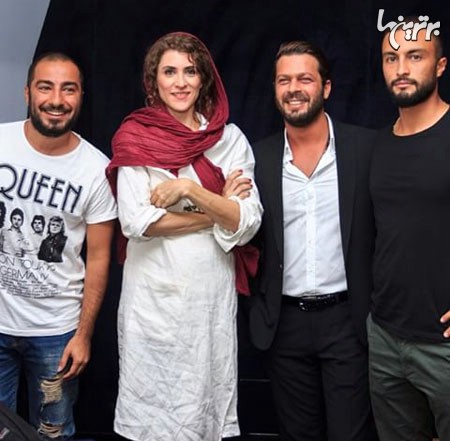 امیر جدیدی، پژمان بازغی، ویشکا آسایش و نوید محمدزاده در اکران خصوصی «نهنگ عنبر»/عکس