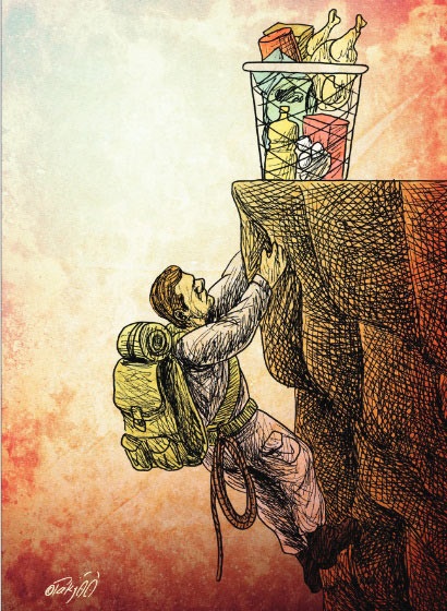 سبد خرید!/کاریکاتور