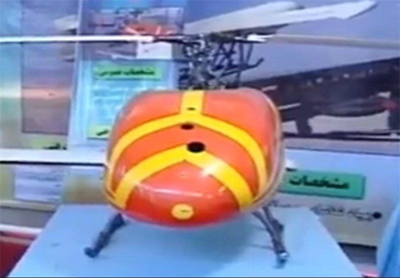 رونمایی‌ازبالگردبدون‎سرنشین‎یاسین/عکس