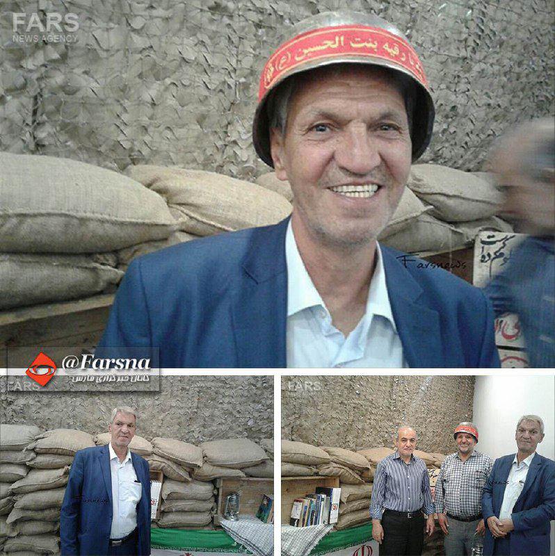 شهادت سردار غلامی در مبارزه با تکفیری ها/عکس