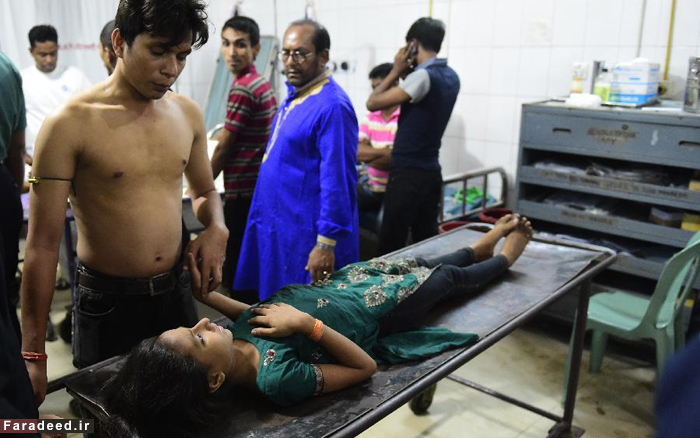 (تصاویر) بمب‌گذاری داعش میان عزادران بنگلادشی