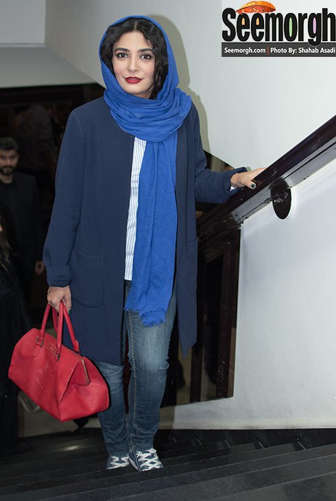 مدل مانتو لیندا کیانی در اکران جاودانگی