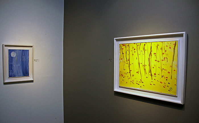 (تصاویر) نمایشگاه نقاشی مریم حیدرزاده