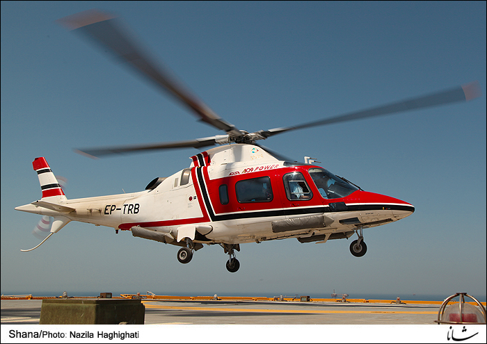 سقوط بالگرد در دریای خزر/ 5 نفر کشته شدند