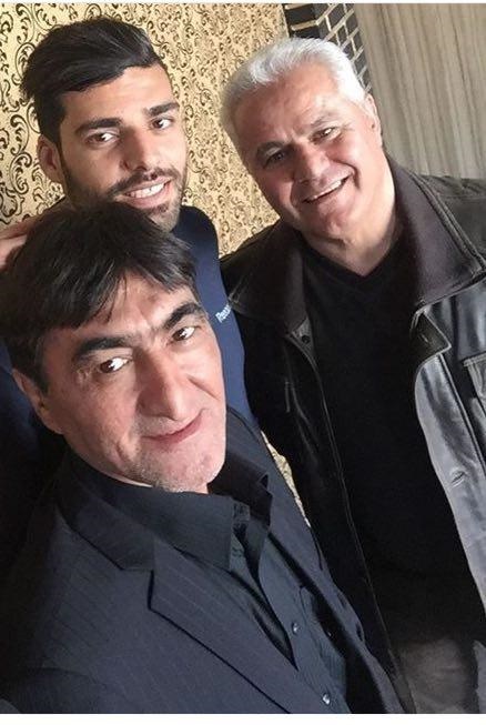 سلفی طارمی با بزرگان فوتبال/عکس