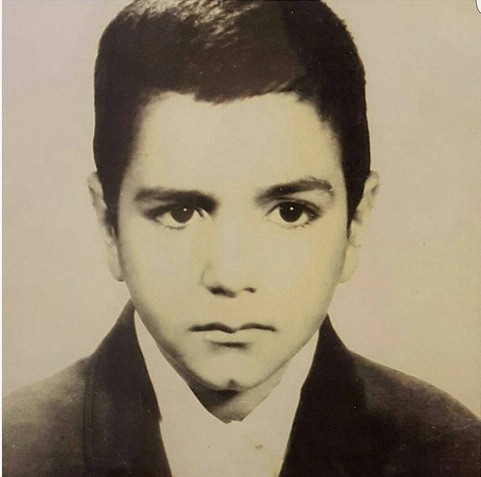 عکس 4×3 از دوران نوجوانی پرویز پرستویی