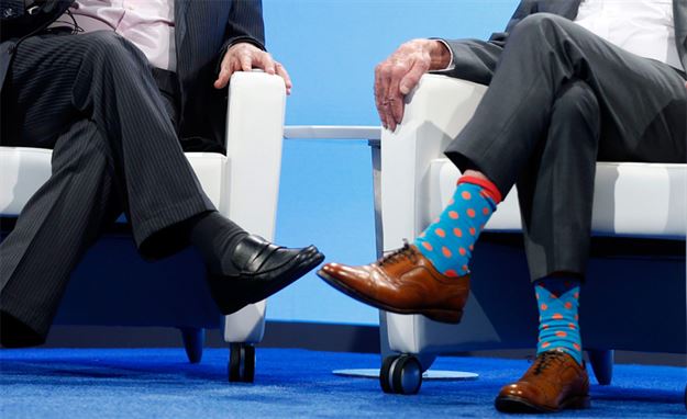 جوراب های یک میلیاردر/عکس