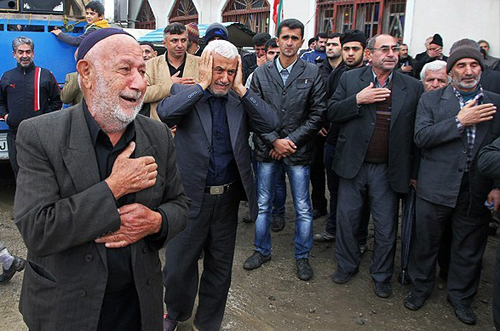 (تصاویر) تشییع زائران جانباخته‌ اربعین