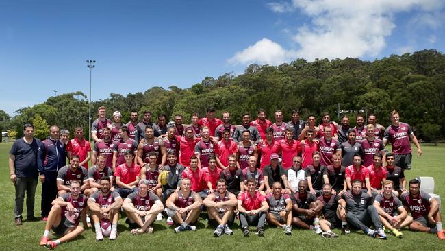 راگبي بازهای استرالیایی در تمرين تيم ملي فوتبال ایران/ عکس