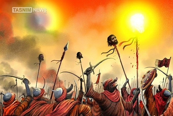 خورشید بر نیزه! /طرح