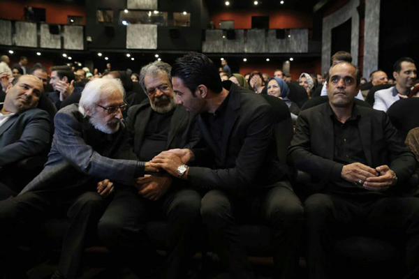 حضور نکونام در مراسم رونمایی از آئودی + عکس