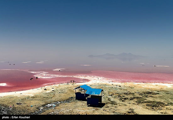 تصاویری زیبا از دریاچه ارومیه