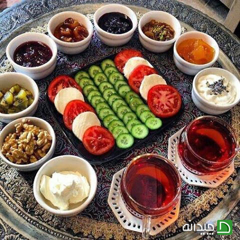 تزیین سفره افطار، ۱۰ چیدمان بی نظیر ایرانی