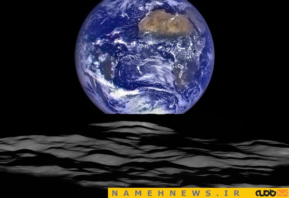 عکس/سلفی ماه با کره زمین