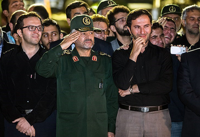 (تصاویر) ورود پیکر سردار همدانی به کشور