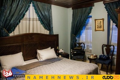 نمایی از اتاق جورجو در هتل دارالوالی