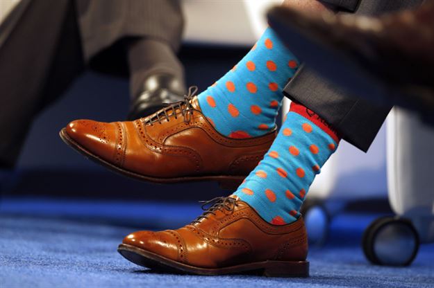 جوراب های یک میلیاردر/عکس