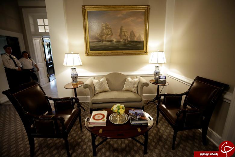 ترامپ کاخ سفید را زیر‌و رو کرد +تصاویر