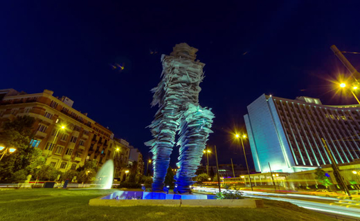 نمایی از سرعت بشر در آتن+ تصاویر