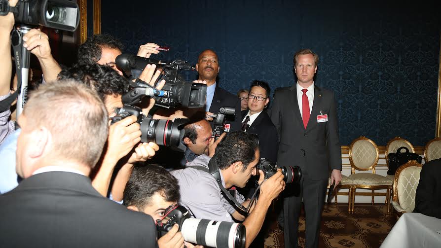 صالحی و فریدون به مذاکرات پیوستند/ عکس