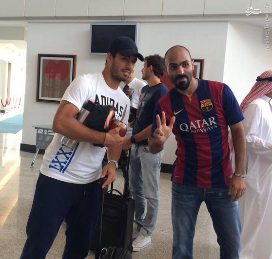 سفر بازیکن جنجالی جام جهانی 2014 به عربستان/ عکس