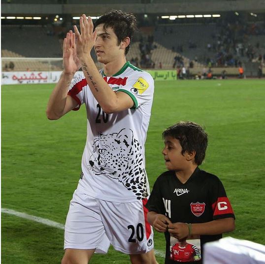 هانی نوروزی در کنار سردار آزمون/عکس