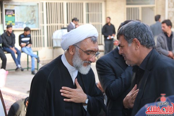 حضور باشکوه مردم و مسئولین در مراسم ترحیم حجت‌الاسلام حاج شیخ عباس پورمحمدی