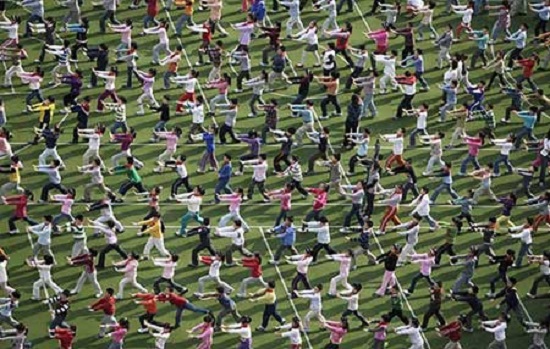 محسنی//////////////وقتی چینی‌ها دسته جمعی هنرمند می شوند + تصاویر