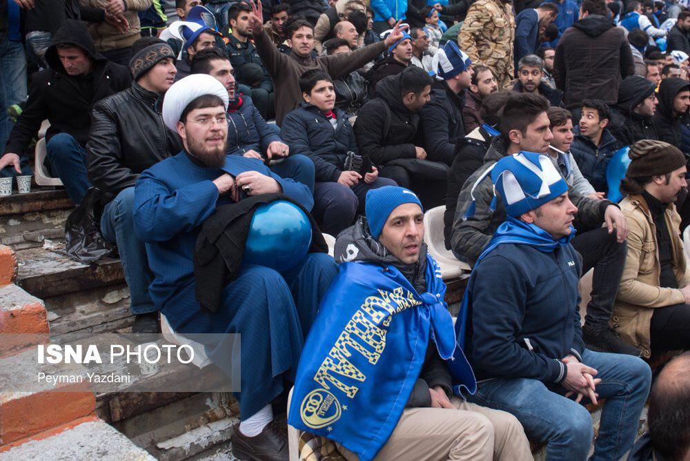 عکسی جالب از دربی تهران