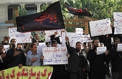 (تصاویر) استقبال دلواپسان اصفهان از 