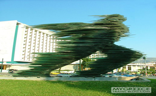 نمایی از سرعت بشر در آتن+ تصاویر