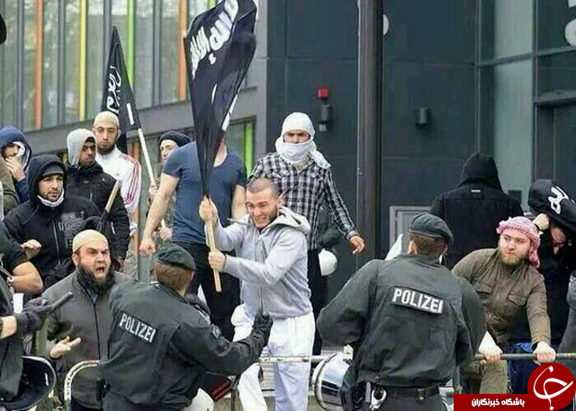 کشف پرچم داعش و یک بمب از خانه تروریست بروکسل + تصاویر