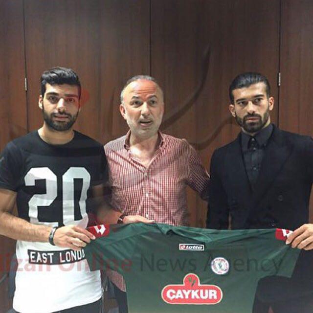 رامين رضاييان و مهدي طارمي به ريزه اسپور پيوستند/ عکس