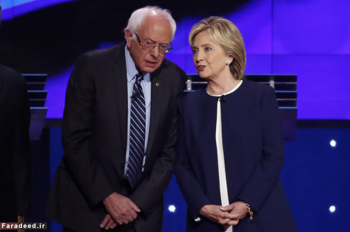 (تصاویر) هیلاری کلینتون در اولین مناظره