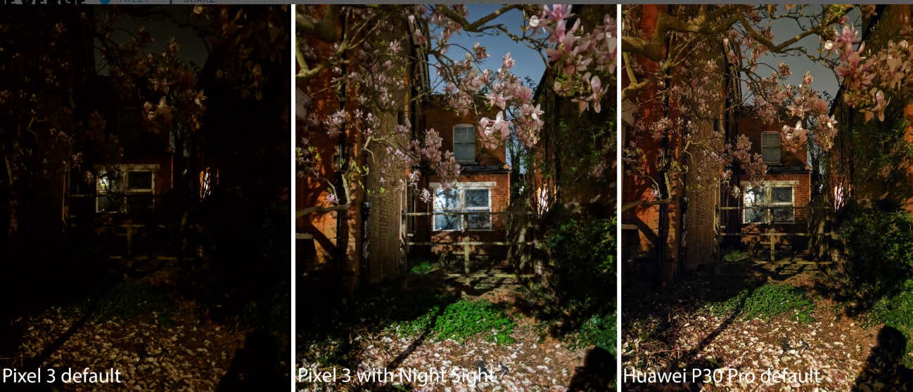 مقایسه توانایی و عکاسی Huawei P30 Pro و Google Pixel 3 در محیط‌ های کم‌نور