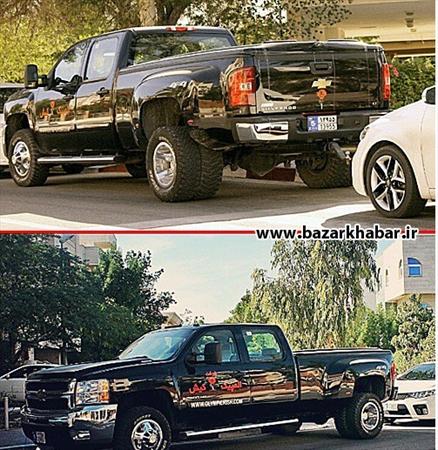 وانت غول‌آسای آمریکایی در کیش +عکس