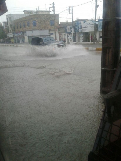 عکس / باران تابستانی و سیلاب در استان گلستان