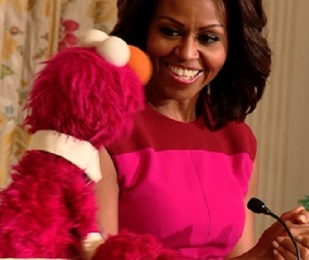 //////////محسنی/////////////جناب خان در آغوش میشل اوباما +تصاویر