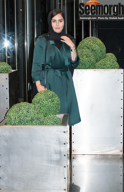 الناز شاکردوست در اکران فیلم نیمه شب اتفاق افتاد