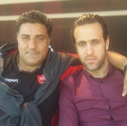 عکس/جادوگر در تمرین پرسپولیس