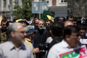 چهره های سیاسی در راهپیمایی روز قدس