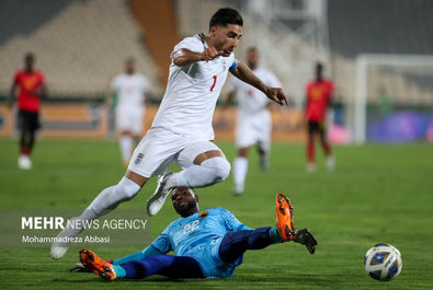 تیم ملی ایران و آنگولا