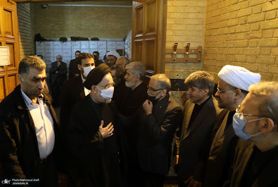 مراسم ختم همسر شهید مطهری